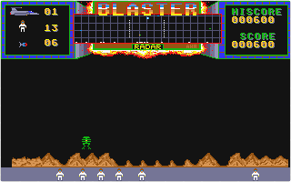 Blaster atari screenshot